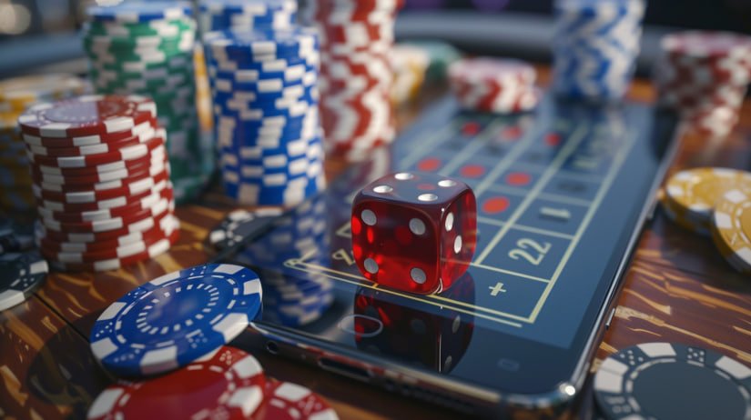 Cricket and casino-style content preview inside the vidlq hub